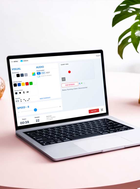 Horizon EMDR app mockup 2